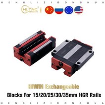 전기자재상 HGH15CA HGW15CC HGH20CA HGW20CC HGH25CA HGW25 HGH30 HGW30 슬라이더 블록 매치 선형 레일 CNC diy 부품에 HGR 가이드, HGH30CA carriage