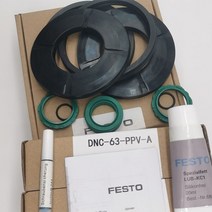 Festo 에어 실린더 수리 마모 부품 세트 DNC/DNU/DSBC/DNCB-80-100-125-PPVA, 03 DNC-125-PPV-A