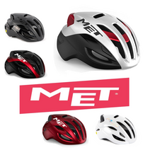 메트 뉴 리발레 밉스 MIPS 에어로 로드 자전거 헬멧, 블랙/레드