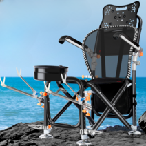 휴대용 민물낚시의자 좌대 소좌 민물 바다 체어맨낚시의자, 표준 식사, 언리컴번트스탠다드패키지(매트블랙)
