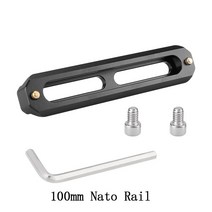 저무리 KIMRIG SWAT 나토 레일 클램프 15mm 로드 클램프 알루미늄 카메라 장비 빠른 분리 Dslr 모니터 뷰파인더 부착, [05] C1484