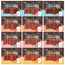 댕이네 맛집 강아지 대용량간식 훈련용간식 닭고기 소고기 양고기 오리 300g 12종, 치킨스테이크