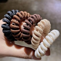 패브릭스프링머리끈 곱창 머리끈 올림 머리 헤어 집게