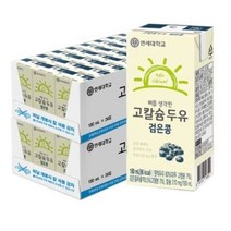 연세우유 뼈를 생각한 고칼슘 검은콩 두유 180mlx48팩