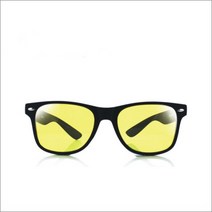남녀 공용 사각형 노란색 렌즈 야간 운전 안경 남성 및 여성 방풍 운전 고글, [01] YELLOW
