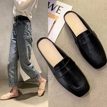 YJ 여자 신발 슬리퍼 구두 사무실 교사 뮬구두 스타일