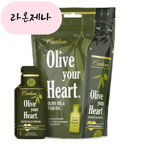홈쇼핑 칼슨랩스 올리브 유어하트 피쉬오일 오메가3 1480mg 바질 15ml 15개입