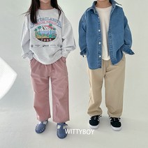 재주소년 바닐라팬츠 아동 봄 주니어 바지