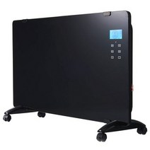 유니맥스 LCD 블랙 글라스 컨벡터 전기히터, UMH-20LCD