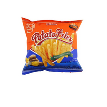 Oishi Potato Fries Barbecue Flavor 오이쉬 포테이토 바베큐, 90개, 50g