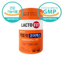 정장제 종근당건강 락토핏 코어맥스 생 착 유산균 1통 2개월분 종근당 락토핏, 30억CFU/120g/60포