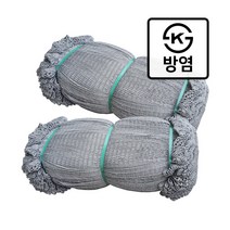 방염 PP 회색 안전망 다용도 그물망 낙하방지망 추락방지망 낙하물방지망 추락방호망 건설현장 펜스망 KS인증 건설망 골프망, 4m, 50m