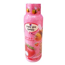 cu 꿀젤리 딸기맛 110g 오리지널맛 틱톡젤리 짜먹는꿀젤리 국내산꿀함유 아이스크림 꿀물, 1개