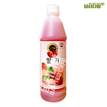 청솔 딸기 원액 835ml, 상세페이지 참조, 1