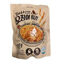 겉바속촉 오징어튀김 120g, 1개