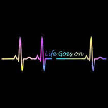 라이프 비트 홀로그램 스티커 자동차 튜닝 포인트 데칼 스티커, 라이프비트 홀로그램, 1개