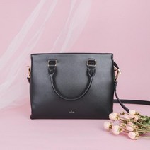 클루(CLUE) 당일배송 로제 스퀘어 시크 블랙 미니백 CLAB20214BBP