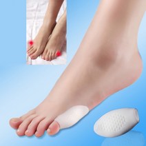 무지외반증Bunion-젤 양말 외반증 장치 발 통증 완화 엄지 발가락 분리기 페디큐어용 정형 외과 교정 1 쌍, 11 1Pair B293