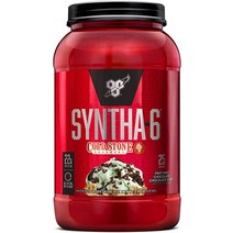 BSN Syntha-6 유청단백질 분말 콜드스톤 크리머 - 잊혀진 초콜릿 칩 맛 미셀라 카세인 우유 침전 분리 25회 기대, [01] 44인분(1팩), [04] Germanchökolätekäke