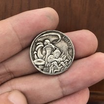 화폐수집 동전수집 주화 21mm 재미 있은 뜨거운 판매 니켈 기념품 도금 골동품 소장 동전 실제 고대 복제본, 05 5
