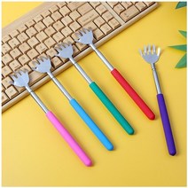 미니멀 간편 효자손 시원함 안테나형 최대 70Cm, 미니멀 간편 길이조절 효자손 1개 (색상랜덤)