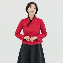 [돌실나이] 생활한복 여자 겨울 밍크털 누비 저고리 IL42A270