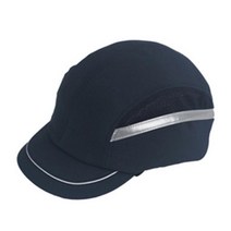 조립라인 야광반사띠 경작업용 통풍 작업모 반도체공장 작업용캡 공장 범프캡, 국제 경작업모-네이비