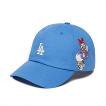 MLB x Disney 도날드덕 언스트럭쳐 볼캡 LA (Blue)