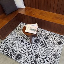 타일시공 한것같은 폭신한 홈아트 DIY 패턴 코일매트 현관 베란다 다용도실 집꾸미기, 뉴10