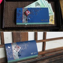 한복문양 설 명절선물 부모님 용돈봉투 4p 첫월급부모님선물 명절봉투