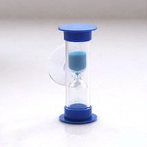 아이 양치 타이머 모래시계 습관 흡착식 3분 시간, 벤타샵2흡착모래시계-옐로우