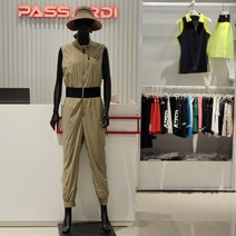 파사디 파사디 스텐에리 민소매 롱팬츠 점프수트 P23SSL509MBE