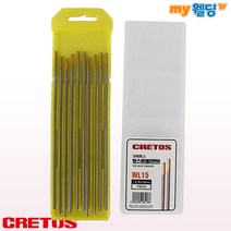 크레토스 텅스텐봉(TIG) WL15 란탄 2.4mm (10개입), 10개