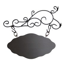 단조 철제 간판 대형 DIY 간판 2종, 특가_대형-상판블랙하판월넛_할인