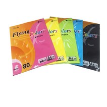 삼원 플라잉칼라 A4용지 80g 25매입 색지 종이, A4, 25매