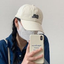 NENAI 여성 모자 여성 볼캡 베이직 무지 볼캡 야구모자 하드 볼캡 자외선 차단 통풍 자수 레터링 사이즈 조절 가능한 모자 커플