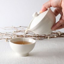 백자 1인 다기셋트, 상세페이지 참조