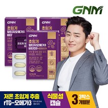 GNM자연의품격 초임계 알티지오메가3 비타민D 3박스/rTG, 상세 설명 참조, 단일옵션