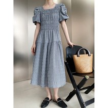 코지야드 WUYUN 여름롱원피스 시어서커원피스 D062802