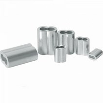 조인트 클램프 5-100PCS M1.0 M2 M3 M4 M5 M6 m8 8 모양 알루미늄 케이싱 와이어 로프 페럴 케이블 크림 핑, 09 m6  10pcs