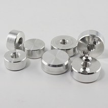 알루미늄 아크릴 다보 후크 장식 액자, 무두볼트8x40백색