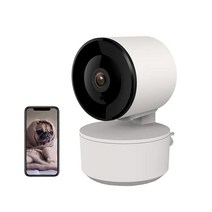 [Amazon Alexa 인정 취득] Whalecam 스마트 카메라 네트워크 IP 카메라 실내 방범 아기노인애완동물 지켜 1080P FHD WiFi 카메라 야간 촬영 양방향 음성 대화 동작 감지 스마트폰 대응 화이트 4.14.18cm