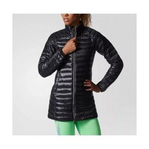 아디다스 롱패딩 다운 자켓 코트 여성 180$ ADIDAS ORIGINALS Easy LT D Light Down W BLACK AA8517 woman warm jacket S