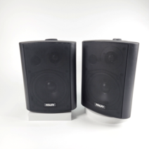 소울큐브 실내 매장 스피커 벽걸이 카페 스피커 120W, 5인치 (블랙) 개당