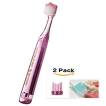 Sky Orthodontic Toothbrushes[2 Packs] V Trim Cleaning for Braces Wires Brackets (Ortho NO.33 Soft), 1