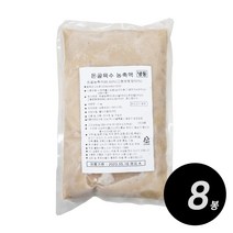 대상 돈골육수 농축액 1kg(냉동), 8개