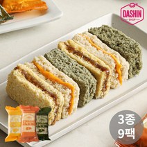 [다신샵] 저탄수 곤약현미떡 설기떡 3종 혼합세트(꿀+쑥+치즈), 9팩, 60g
