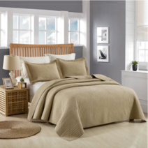 순면 목화솜 양면 여름 이불 겸 패드 세트, 연카키