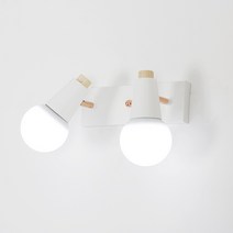 아이스콘 LED욕실등 국산KS 인테리어욕실조명, 선택11 아이스콘2등 24W(화이트)