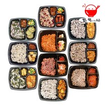 냉동 저염식 저당식 건강한 도시락 식단관리 아침 밥 FMD 헬스 한끼 식사 99%국내산, 매운주물럭잡곡밥